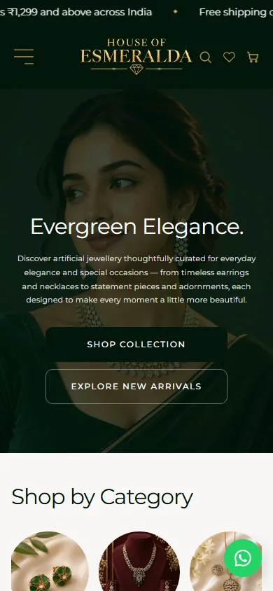 House of Esmeralda — mobile introduction
